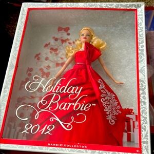 2012 Holiday Barbie Red Dress 2012